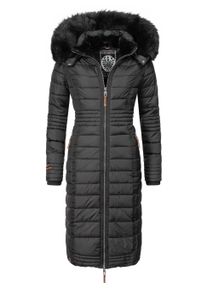 Wintermantel Navahoo "Wintermantel Umay", Damen, Gr. XXL, schwarz, Obermaterial: 100% Polyester PES. Obermaterial: Futter: 100% Polyester PES. 100% Polyester PES., M&auml;ntel Wintermantel