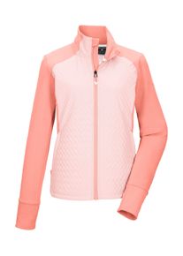 Funktionsjacke Killtec "KOS 34 WMN JCKT", Damen, Gr. 46, pink, Oberseite: 100% Polyester;F&uuml;llung: 100% Polyester;R&uuml;ckseite: 100% Polyester;Obermaterial 2: 90% Polyester, 10% Elasthan, Jacken Funktionsjacke, Hybrid-Design, Colorblock, Teflon EcoElite&trade; Impr&auml;gnierung