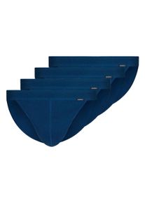 Slip Skiny "Slip 4er Pack", Herren, Gr. S, blau, Obermaterial: 100% Baumwolle CO., Unterhosen Slip