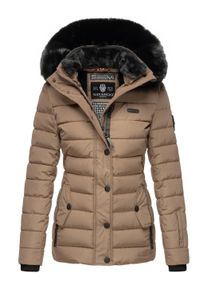 Steppjacke Navahoo "Winterjacke Milianaa", Damen, Gr. XS, grau (taupe), Obermaterial: 100% Polyester PES. Obermaterial: Futter: 100% Polyester PES. 100% Polyester PES., Jacken Steppjacke