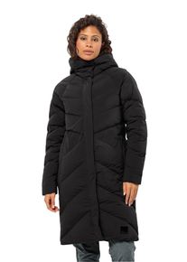 Daunenmantel Jack Wolfskin "MARIENPLATZ COAT W RDS", Damen, Gr. XXL (48), schwarz, Obermaterial: 87% Polyamid, 13% sonstige Fasern. Futter: 100% Polyester. F&uuml;llung: 90% Entendaune, 10% sonstige Fasern, M&auml;ntel Daunenmantel