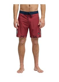 Boardshorts Quiksilver "Surfsilk Nomad 18", Herren, Gr. 30S, burnt russet, Obermaterial: 88% Microfaser, 12% Elasthan;, Hosen Boardshorts