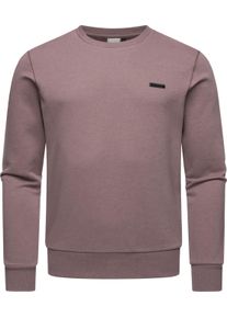 Sweater Ragwear "Sweater Indie", Herren, Gr. 3XL, rosa (mauve24), Obermaterial: 70% Baumwolle CO. 30% Polyester PES., Sweatshirts Sweater