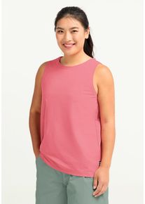 T-Shirt Jack Wolfskin "TRAVEL TANK TOP W", Damen, Gr. L (42/44), eveningrose, Obermaterial: 100% POLYESTER, Shirts T-Shirt