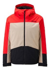 Skijacke Ziener "TARAINO-Z jacket man", Herren, Gr. 54, rot, Obermaterial: 100% Polyester; Futter: 100% Polyamid; Wattierung: 100% Polyester, Jacken Skijacke