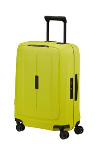 Hartschalen-Trolley Samsonite "ESSENS, verschiedene Gr&ouml;&szlig;en und Farben", Damen, Gr. B/H/T: 40cm x 55cm x 20cm 39 l, lime, Polypropylen, Strukturmuster, Koffer Hartschalen-Trolley, Reisekoffer Hartschalenkoffer Koffer f&uuml;r Flugreisen TSA-Schloss