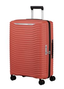 Hartschalen-Trolley Samsonite "UPSCAPE, verschiedene Gr&ouml;&szlig;en und Farben", Damen, Gr. B/H/T: 47cm x 68cm x 28cm 75 l, clay, Polypropylen, gestreift, Koffer Hartschalen-Trolley, Volumenerweiterung Reisegep&auml;ck Hartschalen-Koffer TSA-Zahlenschloss