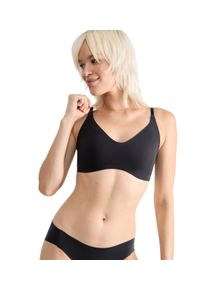 Bralette Sloggi "ZERO Microfibre 2.0", Damen, Gr. XS, N-Gr, schwarz, Obermaterial: 76% Polyamid, 24% Elasthan, unifarben, BHs Bralette, nahtlos, herausnehmbare Einlagen, mittlerer Halt, Microfaser