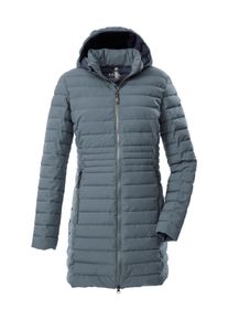 G.I.G.A. by Killtec Steppmantel "GW 77 WMN QLTD PRK", Damen, Gr. 40, blau (graublau), Obermaterial: 100% Polyester;Futter: 100% Polyester;F&uuml;llung: 100% Polyester, G.I.G.A. DX BY KILLTEC, M&auml;ntel Steppmantel, Damen Funktionsparka: wasserabweisend, winddicht, atmungsaktiv