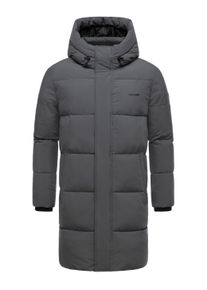 Steppmantel STONE HARBOUR "Steppmantel Hadrieen XX", Herren, Gr. M, grau (anthrazit), Obermaterial: 100% Polyester PES. Obermaterial: Futter: 100% Polyester PES. 100% Polyester PES., M&auml;ntel Steppmantel