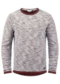 !Solid Longpullover SOLID "Sweatshirt SDFlocks", Herren, Gr. S, rot (wine rot), Obermaterial: 100% Baumwolle CO., Sweatshirts Longpullover