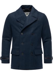 Kurzmantel Ragwear "Kurzmantel Parr YOUMODO", Herren, Gr. S, blau (navy), Obermaterial: 100% Polyester PES. Obermaterial: Futter: 100% Polyester PES. 100% Polyester PES., M&auml;ntel Kurzmantel