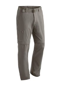 Outdoorhose Maier Sports "Tajo", Herren, Gr. 106, Langgr&ouml;&szlig;en, braun (schlamm), 90% Polyamid, 10% Elasthan, Hosen Outdoorhose, Herren Zip-Off Wanderhose, atmungsaktive Trekkinghose, Regular Fit