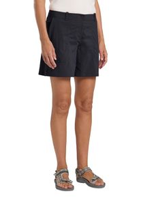 Shorts Jack Wolfskin "DESERT SHORTS W", Damen, Gr. 38, Normalgr&ouml;&szlig;en, schwarznavy, Obermaterial: 95% POLYAMID, 5% SONSTIGE FASERN. Futter: 100% POLYESTER, Hosen Shorts