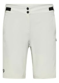 Radhose Ziener "NILSA-Z", Damen, Gr. 46, EURO-Gr&ouml;&szlig;en, wei&szlig; fog, Obermaterial: 100% Polyester, Hosen Radhose