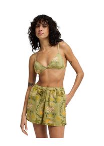 Shorts Billabong "Wanderer", Damen, Gr. M, cedar, Obermaterial: 48% Viskose, 44% Walkfrottier, 8% Leinen;, Hosen Shorts