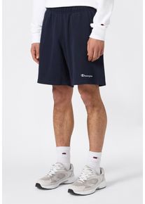 Sweatshorts Champion "ICONS Terry 9-inch Bermuda", Herren, Gr. S, N-Gr, nny, Obermaterial: 69% Baumwolle, 31% Polyester, Hosen Sweatshorts, sportlicher Stil, bequeme Passform