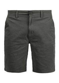 !Solid Chinoshorts SOLID "Chinoshorts SDLomego", Herren, Gr. XL, N-Gr, grau (dunkelgrau), Obermaterial: 98% Baumwolle CO. 2% Elasthan EL., Hosen Chinoshorts