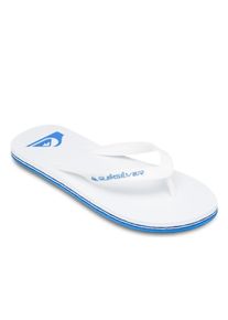 Sandale Quiksilver "Molokai Core", Damen, Gr. 12(45), wei&szlig; (wei&szlig;, blau), Obermaterial:Obermaterial: Synthetikmaterial / Au&szlig;ensohle: Moosgummi;, Schuhe Sandale