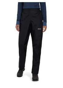 Regenhose Berghaus "DELUGE PRO 2.0 RAIN-PANT", Damen, Gr. XXXL(46), L&auml;nge 31, schwarz, schwarz 31, Obermaterial: 100% Polyamid. Futter: 100% Polyamid, Hosen Regenhose, aus Hydroshell 2L-Material, wasserdicht, atmungsaktiv