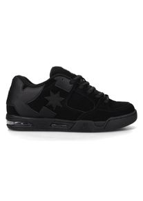 Sneaker DC Shoes "DC Command", Herren, Gr. 6,5(38,5), schwarz (schwarz, schwarz), Obermaterial:50.46% Leder, 49.54% Synthetikmaterial;, Schuhe Sneaker
