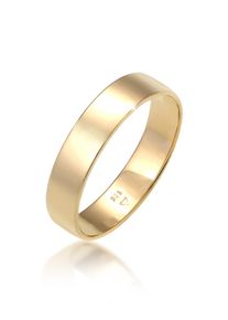 Partnerring Elli Premium "Ring Trauring Bandring 585 Gelbgold" Gr. 62, gold, Fingerringe, Damen, 62, Gelbgold 585, Partnerring