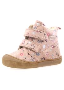 Lauflernschuh Naturino "Wigghi", M&auml;dchen, Gr. 28, rosa blumen, Veloursleder, gebl&uuml;mt, Schuhe Lauflernschuh, Winterstiefel mit Blumenprint, Gr&ouml;&szlig;enschablone zum Download