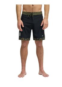 Boardshorts Quiksilver "Surfsilk Nomad 18", Herren, Gr. 28(XS), schwarz, Obermaterial: 88% Microfaser, 12% Elasthan;, Hosen Boardshorts