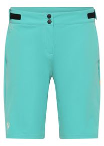 Radhose Ziener "NILSA-Z", Damen, Gr. 46, EURO-Gr&ouml;&szlig;en, tropical teal, Obermaterial: 100% Polyester, Hosen Radhose