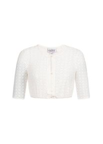 N&uuml;bler Dirndlbluse N&Uuml;BLER "Dirndlbluse kurzarm Thea", Damen, Gr. 38, wei&szlig;, Obermaterial: 92% Nylon NY. 8% Elasthan EL., Blusen Dirndlbluse