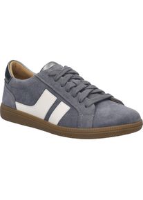 Sneaker Josef Seibel "Joleen 04, asphalt-multi", Damen, Gr. 42, grau (asphalt, multi), Obermaterial: 100% Rindsleder Leather cow., Schuhe Sneaker