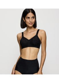 B&uuml;gelloser BH Triumph "Doreen X", Damen, Gr. 100, Cup D, schwarz, Microtouch, Obermaterial: 84% Polyamid, 10% Elasthan (LYCRA), 6% Baumwolle, unifarben, BHs B&uuml;gelloser BH, mit Spitzendetails