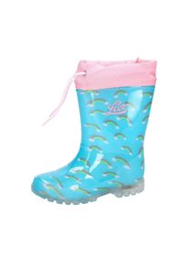 Gummistiefel Lico "Stiefel Power Blinky", M&auml;dchen, Gr. 30, blau, Synthetik, Schuhe Gummistiefel
