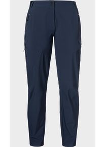 Sch&ouml;ffel Outdoorhose SCH&Ouml;FFEL "Pants Style Blaustein WMS", Damen, Gr. 46, Normalgr&ouml;&szlig;en, 8820, blau, Oberstoff: 86% Nylon, 14% Elasthan, Hosen Outdoorhose