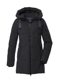 G.I.G.A. by Killtec Steppmantel "GW 30 WMN QLTD PRK", Damen, Gr. 38, schwarz, Obermaterial: 100% Polyester;Futter: 100% Polyester;F&uuml;llung: 100% Polyester, G.I.G.A. DX BY KILLTEC, M&auml;ntel Steppmantel, Wasserabweisender, atmungsaktiver Steppparka mit gro&szlig;er Kapuze