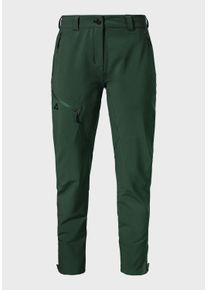 Sch&ouml;ffel Outdoorhose SCH&Ouml;FFEL "Hiking Pants Style Cascata WMS", Damen, Gr. 42, Normalgr&ouml;&szlig;en, gr&uuml;n (6965, gr&uuml;n), Oberstoff: 92% Polyester, 8% Elasthan, Hosen Outdoorhose