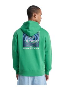 Kapuzensweatshirt Quiksilver "Salt Water Graphic", Herren, Gr. S, leprechaun, Obermaterial: 55% Walkfrottier, 25% Walkfrottier, 20% Microfaser;, Sweatshirts Kapuzensweatshirt