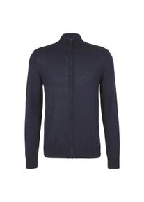 JOOP! Sweatshirt JOOP "Strickjacke JK-06Davis", Herren, Gr. XL, blau, Obermaterial: 100% Wolle mw., Sweatshirts Sweatshirt