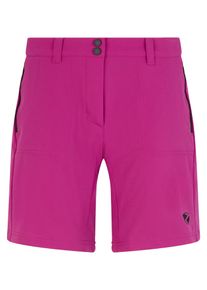 Radhose Ziener "NAKOA-Z", Damen, Gr. 34, EURO-Gr&ouml;&szlig;en, lila (light plum), Obermaterial: 100% Polyester; Obermaterial 2: 98% Polyester, 2% Elasthan, Hosen Radhose