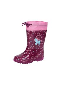 Gummistiefel Lico "Stiefel Power Blinky", M&auml;dchen, Gr. 26, lila, Synthetik, Schuhe Gummistiefel