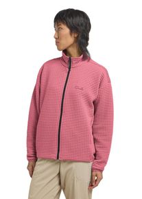 Fleecejacke Jack Wolfskin "MOGARI FZ W", Damen, Gr. M (38/40), eveningrose, Obermaterial: 95% Polyester, 5% sonstige Fasern. Futter: 100% Polyester, Jacken Fleecejacke
