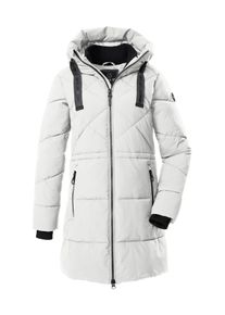 G.I.G.A. by Killtec Steppmantel "GW 56 WMN QLTD PRK", Damen, Gr. 36, wei&szlig; (naturwei&szlig;), Obermaterial: 100% Polyester;Futter: 100% Polyester;F&uuml;llung: 100% Polyester, G.I.G.A. DX BY KILLTEC, M&auml;ntel Steppmantel, Wasserabweisender, winddichter Parka mit 8.000 mm Wassers&auml;ule