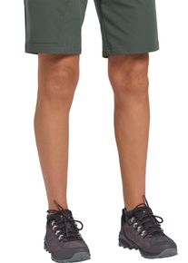 Hikingschuh Jack Wolfskin "REFUGIO TEXAPORE LOW W", Damen, Gr. UK9-EU43, Normalschaft, schwarzsteel, lila, Obermaterial 1: Leder. Obermaterial 2: Synthetik. Futter: Polyester, Schuhe Hikingschuh