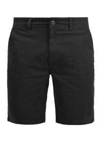 !Solid Chinoshorts SOLID "Chinoshorts SDLomego", Herren, Gr. L, N-Gr, schwarz, Obermaterial: 98% Baumwolle CO. 2% Elasthan EL., Hosen Chinoshorts