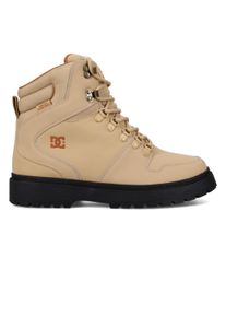 Stiefel DC Shoes "Peary Tr", Herren, Gr. 9,5(42,5), schwarz (tan, schwarz), Obermaterial:Obermaterial: Leder (Kuh) / Futter: Textil / Au&szlig;ensohle: Gummi;, Schuhe Stiefel