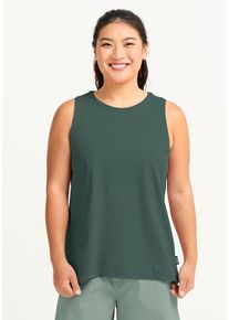 T-Shirt Jack Wolfskin "TRAVEL TANK TOP W", Damen, Gr. XS, sagopalm, Obermaterial: 100% POLYESTER, Shirts T-Shirt