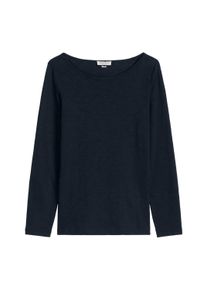 Marc O'Polo Longsleeve MARC O'POLO "Longsleeve T-Shirt longsleeve 1er Pack", Damen, Gr. XL, blau (dunkelblau), Obermaterial: 100% Baumwolle CO., Shirts Longsleeve