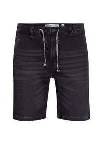 Jeansshorts INDICODE "Jeansshorts IDGodo", Herren, Gr. M, N-Gr, schwarz (vintage schwarz), Obermaterial: 80% Baumwolle CO. 18% Polyester PES. 2% Elasthan EL., Jeans Jeansshorts