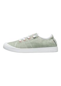 Sneaker Roxy "Bayshore Plus", Damen, Gr. 9(40), gr&uuml;n (sage), Obermaterial:Obermaterial: 98, 95% Walkfrottier / 1, 05% Metall, Futter: 100% Textil, Laufsohle: 100% TPR;, Schuhe Sneaker