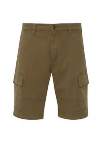 Cargoshorts INDICODE "Cargoshorts IDBrom", Herren, Gr. XL, N-Gr, gr&uuml;n (army), Obermaterial: 98% Baumwolle CO. 2% Elasthan EL., Hosen Cargoshorts